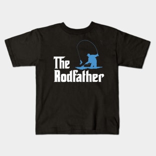 The Rodfather Fishing Kids T-Shirt